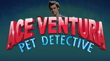 Logo de la slot Ace Ventura de Playtech.