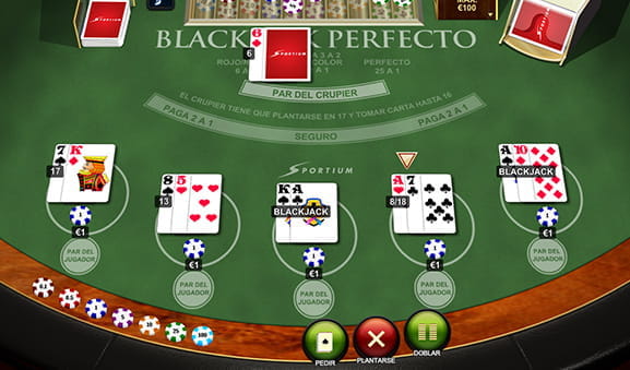 Torneos de Pares Perfectos de Blackjack