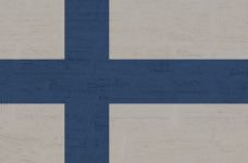 Bandera de Finlandia.