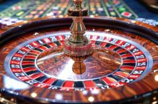 Ruleta de casino.