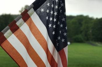 Bandera de Estados Unidos.